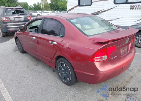 2008 Honda Civic Lx from USA, damaged, VIN 1HGFA16568L097698